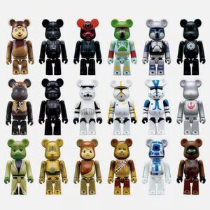 Pepsi Nex Star Wars Be@rbrick 70% Mini Figure Full Set 16 Bearbrick Japan